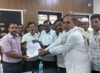 दुसरबीड रेती घाटामुळे परिसराचा वाळवंट होणार रद्द न केल्यास आमरण उपोषण