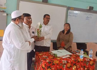 जळगाव जामोद तालुका शिक्षकेतर संघटनेची कार्यकारिणी जाहीर शिक्षकेतर संघटनेचे जिल्हाध्यक्ष राजेंद्र घुबे यांच्या उपस्थितीत पदग्रहण सोहळा संपन्न.