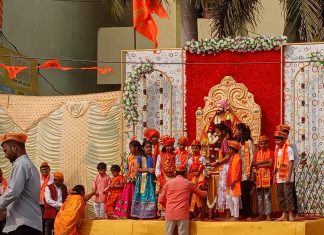 साखरखेर्डा येथे शिवजन्मोत्सव उत्साहात साजरा