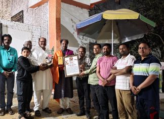 शिवराय जन्मोत्सव समितीच्या वतीने अजीम नवाज राही यांचा शिवसन्मान