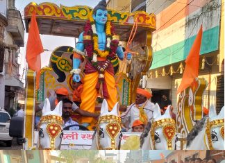 साखरखेर्डा येथे श्रीराम नवमी उत्साहात साजरी : शोभायात्रेत महिलांची उपस्थिती लक्षणीय