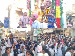 महामानव डॉ. बाबासाहेब आंबेडकर यांची जयंती धूमधडाक्यात साजरी